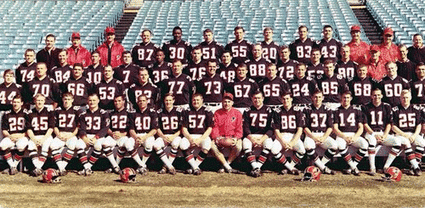 falcons atlanta roster 1966 dennis claridge gary jersey